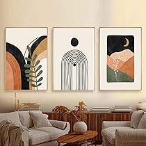 60×50 抽象画 ウォールアート 絵画 ポスター 海外インテリア アートポスター】インテリアポスター 四角 抽象画